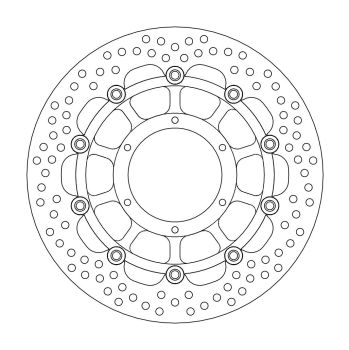 BRAKE DISC HALO FLOAT FT