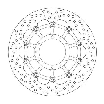 BRAKE DISC HALO FLOAT FT