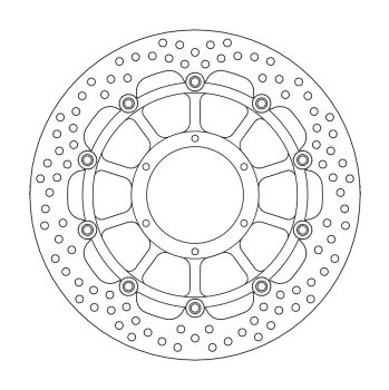 BRAKE DISC HALO FLOAT FT