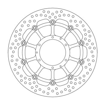 BRAKE DISC HALO FLOAT FT