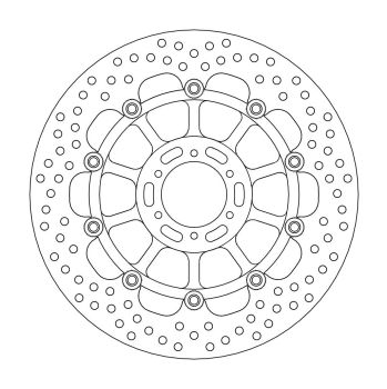 BRAKE DISC HALO FLOAT FT