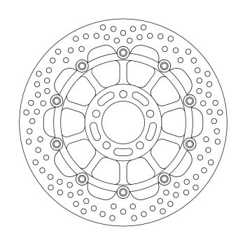 BRAKE DISC HALO FLOAT FT