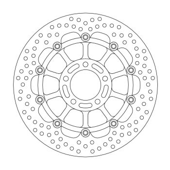 BRAKE DISC HALO FLOAT FT
