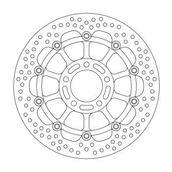 BRAKE DISC HALO FLOAT FT