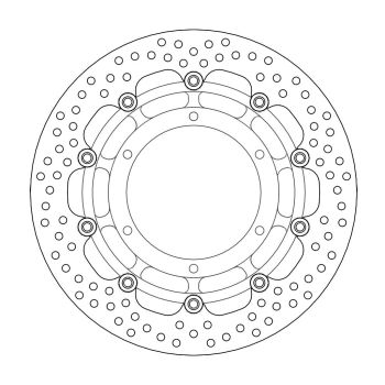 BRAKE DISC HALO FLOAT FT