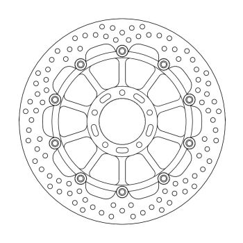 BRAKE DISC HALO FLOAT FT