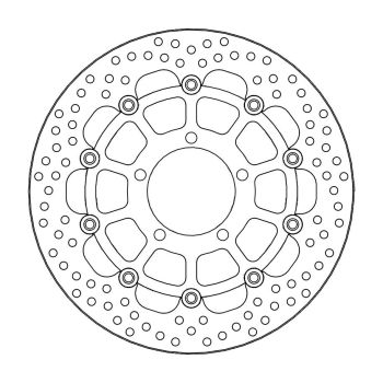 BRAKE DISC HALO FLOAT FT