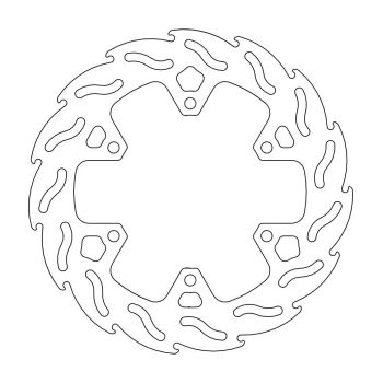 BRAKE DISC FLAME REAR
