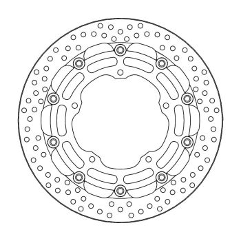 BRAKE DISC HALO RACING FR