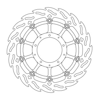 BRAKE DISC FLAME FLOAT FT R