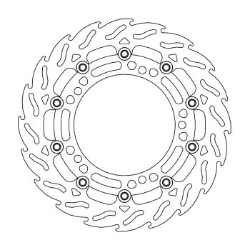 BRAKE DISC FLAME FLOAT FT L