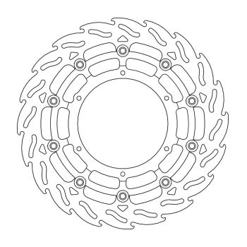 BRAKE DISC FLAME FLOAT FT L