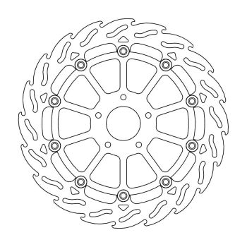 BRAKE DISC FLAME FLOAT FT R
