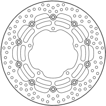 BRAKE DISC HALO T-FLOATER FT
