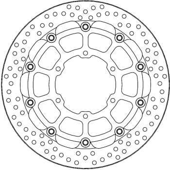 BRAKE DISC HALO T-FLOATER FT