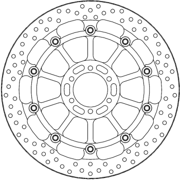 BRAKE DISC HALO T-FLOATER FT