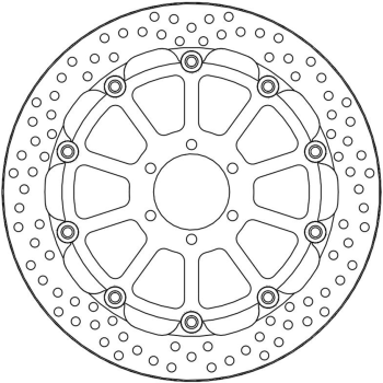 BRAKE DISC HALO T-FLOATER FT