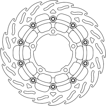 BRAKE DISC FLAME FLOAT FT L