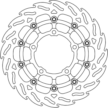 BRAKE DISC FLAME FLOAT FT R