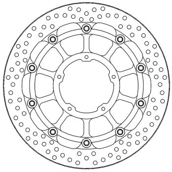 BRAKE DISC HALO FLOAT FT