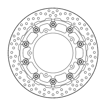 BRAKE DISC HALO T-FLOATER