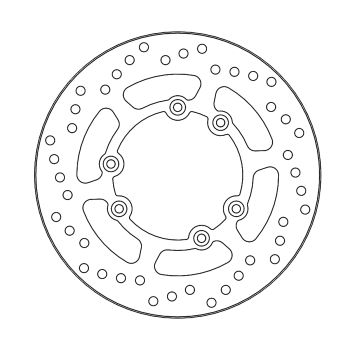 BRAKE DISC VINT REAR