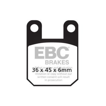 BRAKE PAD CARBON SCOOTER