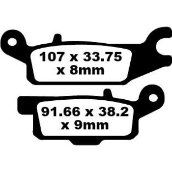 BRAKE PAD SINT R SERIES