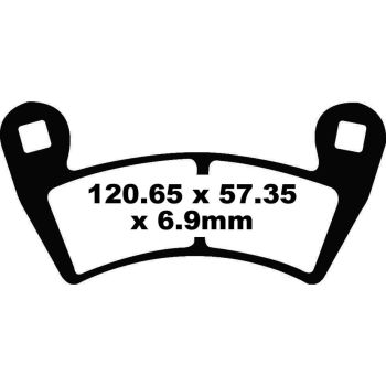 BRAKE PAD SINT R SERIES