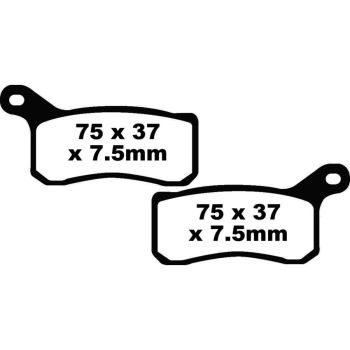 BRAKE PAD SINT R SERIES