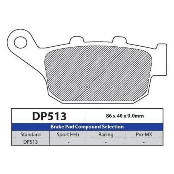 BRAKE PAD SINTRD DP513