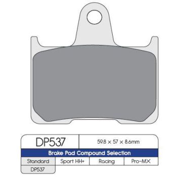 BRAKE PAD SINTRD HD XL