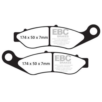 BRAKE PAD SINTERED HH