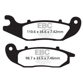 BRAKE PAD SINT R SERIES