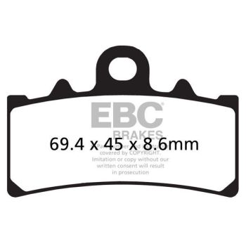 BRAKE PAD SINTERED HH