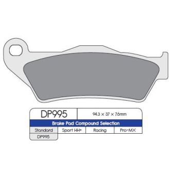 BRAKE PAD SINTRD DP995