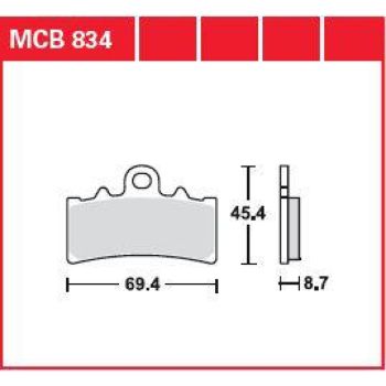 BRAKE PAD SINTER ROAD