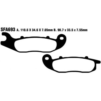 BRAKE PAD HH SINT SCOOTER