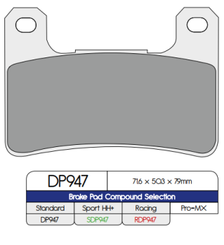 BRAKE PAD SINTER