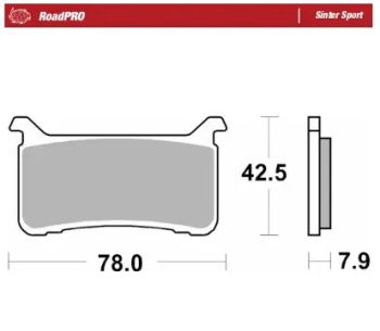 BRAKE PAD SINTER SPORT REAR