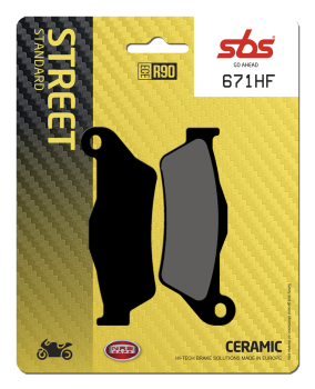 BRAKE PAD CAR/CER