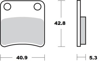 BRAKE PAD CERAMIC