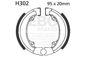 BRAKE SHOE GROOVED