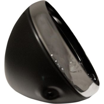 H/LAMP LUCAS 7 SHELL BLK