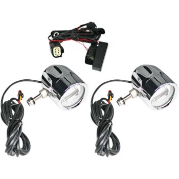 LIGHT FOG SS8 CHROME ECE
