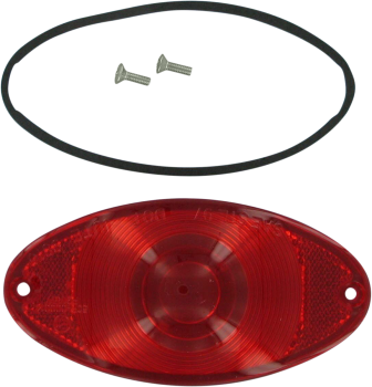 LENS CATEYE RED