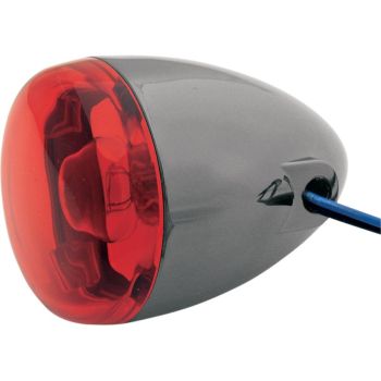 TURN SIGNAL BK NKL W/RED