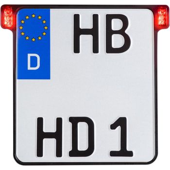 LIC.PLT.2IN1 BK