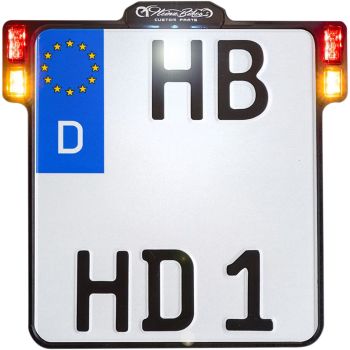 LIC.PLT.3IN1 W/TL BK DEU