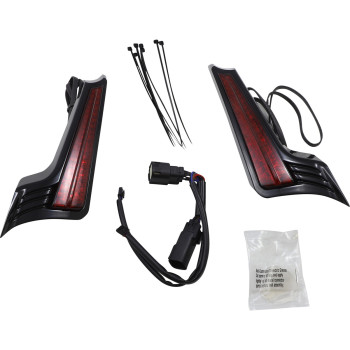 LIGHTS FILL FLHX BLK/RED